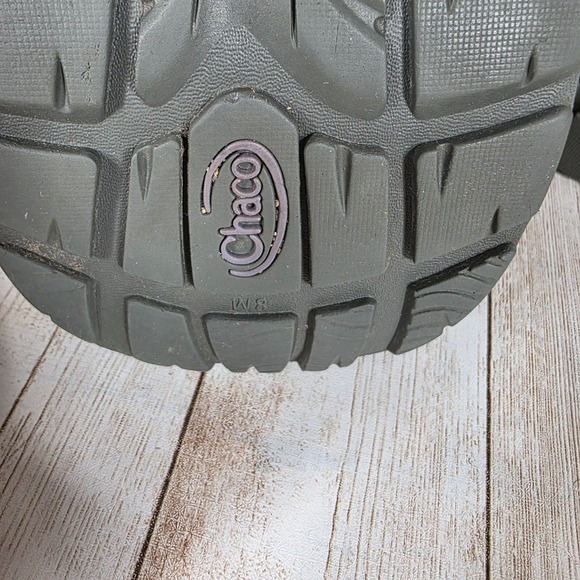 Chaco Women's Z/Cloud X Sandals Comfort Straps Adjustable Black Gray‎ Size 8 - Picture 8 of 8